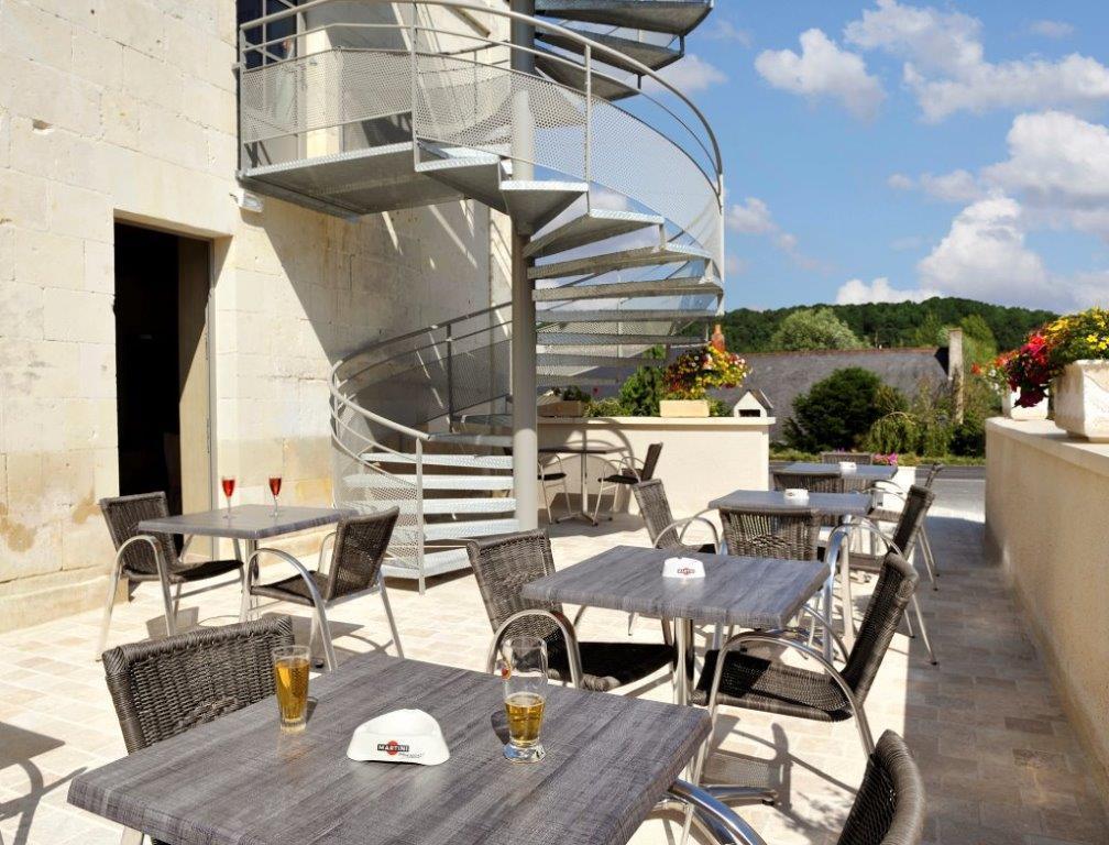 Hotel Auberge De La Bonde Logis Ланже Экстерьер фото